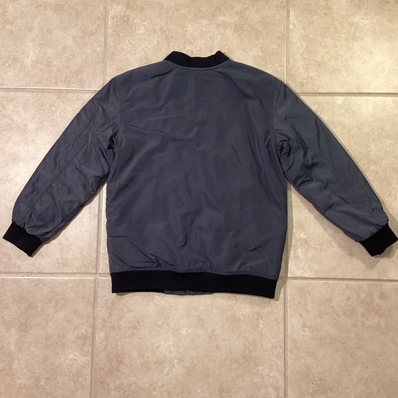 365 Kids from Garanimals Gray Monster Squad Lightweight Bomber Jacket … - Picture 10 of 13